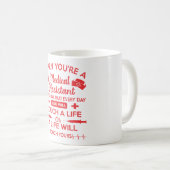 医療助手Touchライフギフト コーヒーマグカップ (正面右)