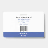 医療医ナース救急医療 バッジ (Back)