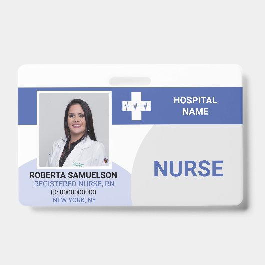 医療医ナース救急医療 バッジ (Front)