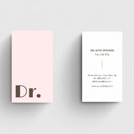 医療医ヘルスケアClean Light Pink 名刺