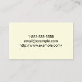 医療医師用名刺 名刺 (裏面)