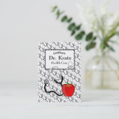 医療医療ビジネスカード 名刺 (スタンド正面)