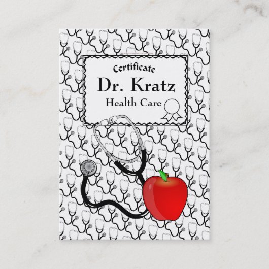 医療医療ビジネスカード 名刺 (正面)