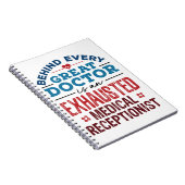 医療受付嬢の感謝の贈り物 ノートブック (右側)