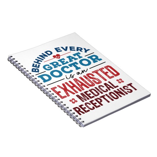 医療受付嬢の感謝の贈り物 ノートブック (右側)