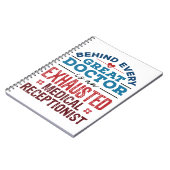 医療受付嬢の感謝の贈り物 ノートブック (左側)