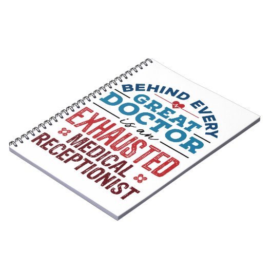 医療受付嬢の感謝の贈り物 ノートブック (左側)