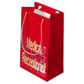 医療受付嬢 スモールペーパーバッグ (裏面アングル)