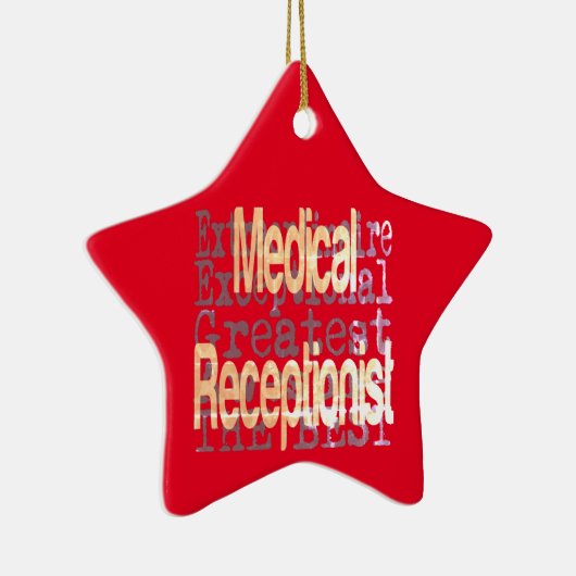 医療受付嬢 セラミックオーナメント (右)