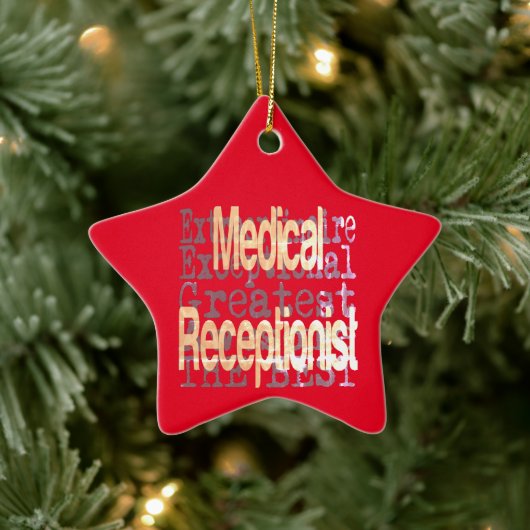 医療受付嬢 セラミックオーナメント (ツリー)