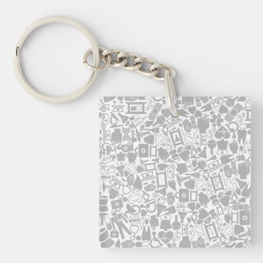 医療品 キーホルダー (正面)