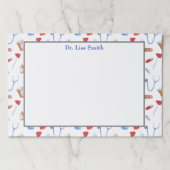 医療器械パターン(の模様が)ある室 ペーパーパッド (正面)