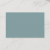 医療地数々の位アポイントメント名刺 予約カード (裏面)