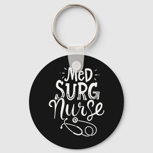 医療外科ナースMed Surg Nursemedical, surg キーホルダー (正面)
