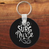 医療外科ナースMed Surg Nursemedical, surg キーホルダー (正面)