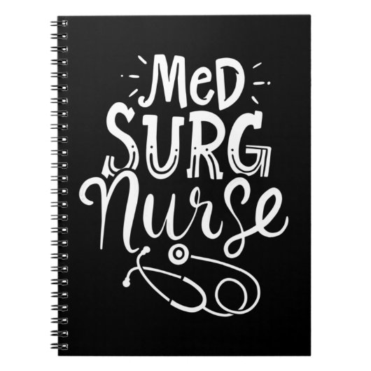 医療外科ナースMed Surg Nursemedical, surg ノートブック (正面)