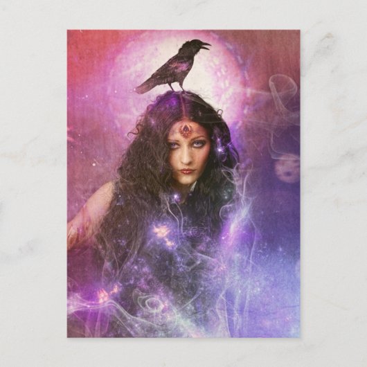 医療女性はがき ポストカード (正面)