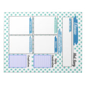 医療学生医科手術テンプレート ノートパッド (正面)