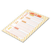 医療学生SBARテンプレート ノートパッド (アングル)