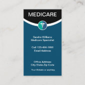 医療専門医 名刺 (正面)