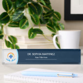 医療専門家 デスクネームプレート