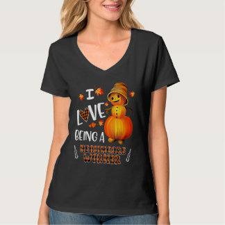 医療従事者としての愛Autumn Halloween Th Tシャツ