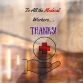 医療従事者に感謝してい! ウィンドウサイン (シート2)