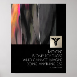 医療従事者のやる気を起こさせる引用文ポスター ポスター