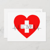 医療従事者のヒーローに感謝 ポストカード (正面/裏面)