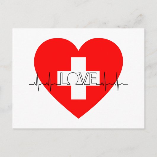 医療従事者のヒーローに感謝 ポストカード (正面)