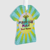 医療従事者の医療スクラップ オーナメント (正面)