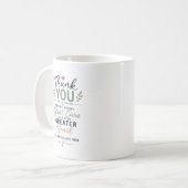 医療従事者の皆様への感謝を込めて コーヒーマグカップ (正面左)