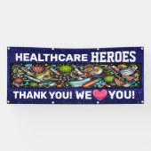 医療従事者の評価 横断幕 (横)
