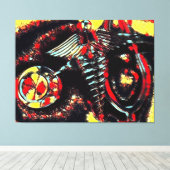 医療従事者の重要美術献上品 キャンバスプリント (インサイチュ (ウッドフロア))