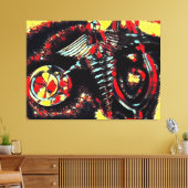 医療従事者の重要美術献上品 キャンバスプリント (インサイチュ (リビング))