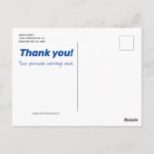 医療従事者への感謝のメッセージカード ポストカード (裏面)