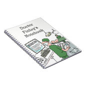 医療従事者向けのオーダーメイド ノートブック (右側)