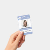 医療従事者家庭保健指導書またはその他の青色 バッジ (手持ち)