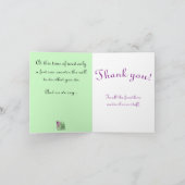 医療従事者感謝していに対する言葉 カード (内部)