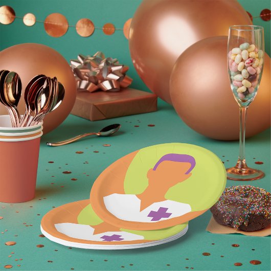 医療従事者 ペーパープレート