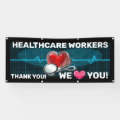 医療従事者 横断幕 (横)