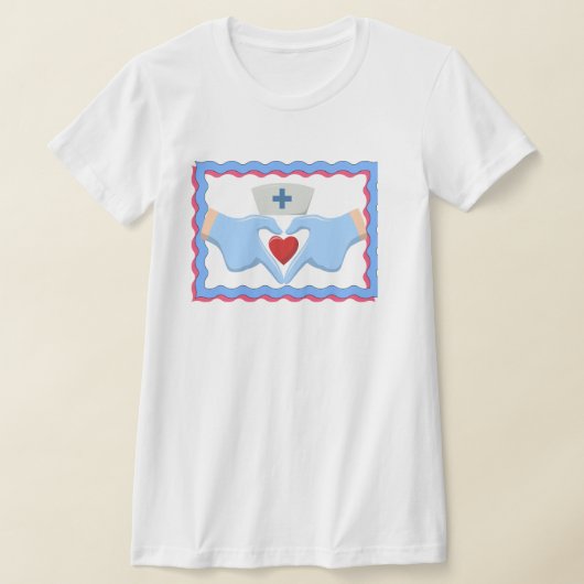 医療従事者Tシャツ | ヘルスケア Tシャツ (レイダウン)