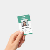 医療従業員写真QRコードバッジ バッジ (手持ち)