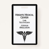 医療従業員ID両面 バッジ (正面)