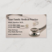 医療患者アポイントメント名刺 名刺 (正面)