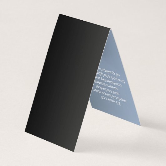 医療技術名刺 名刺 (裏面)