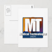 医療技術者(ASCP)へのギフト ポストカード (正面/裏面)