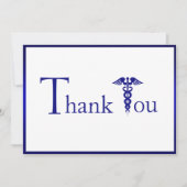 医療担当医のナースヒーロー サンキューカード (正面)