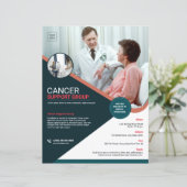 医療支援グループフライヤーテンプレート (スタンド正面)