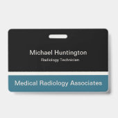 医療放射線技術 バッジ (正面)